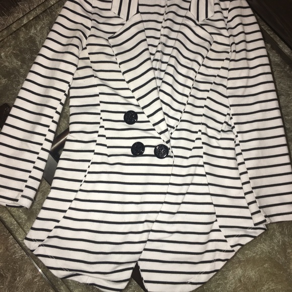 Striped blazer - Picture 2 of 2